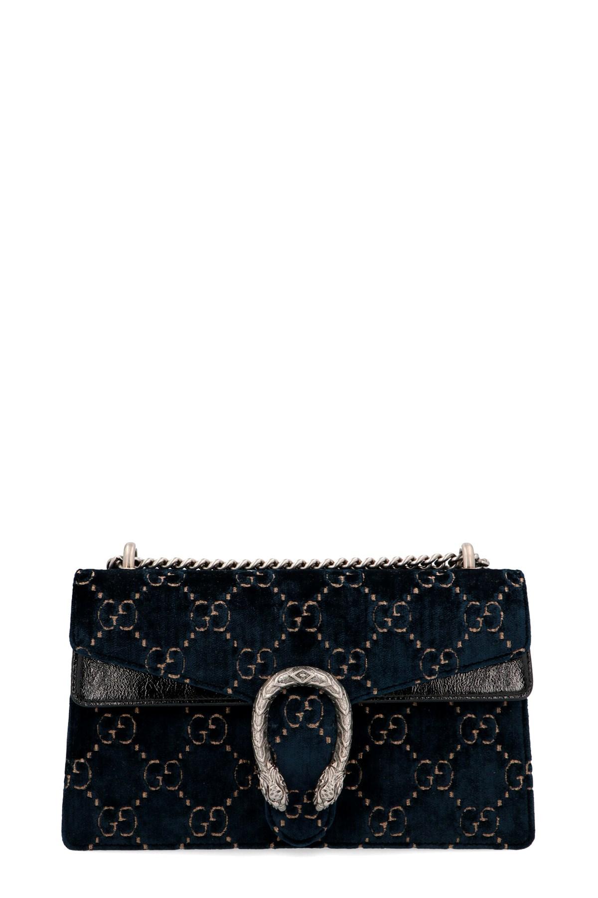 Gucci &#39;dionysus&#39; Shoulder Bag in Blue - Lyst