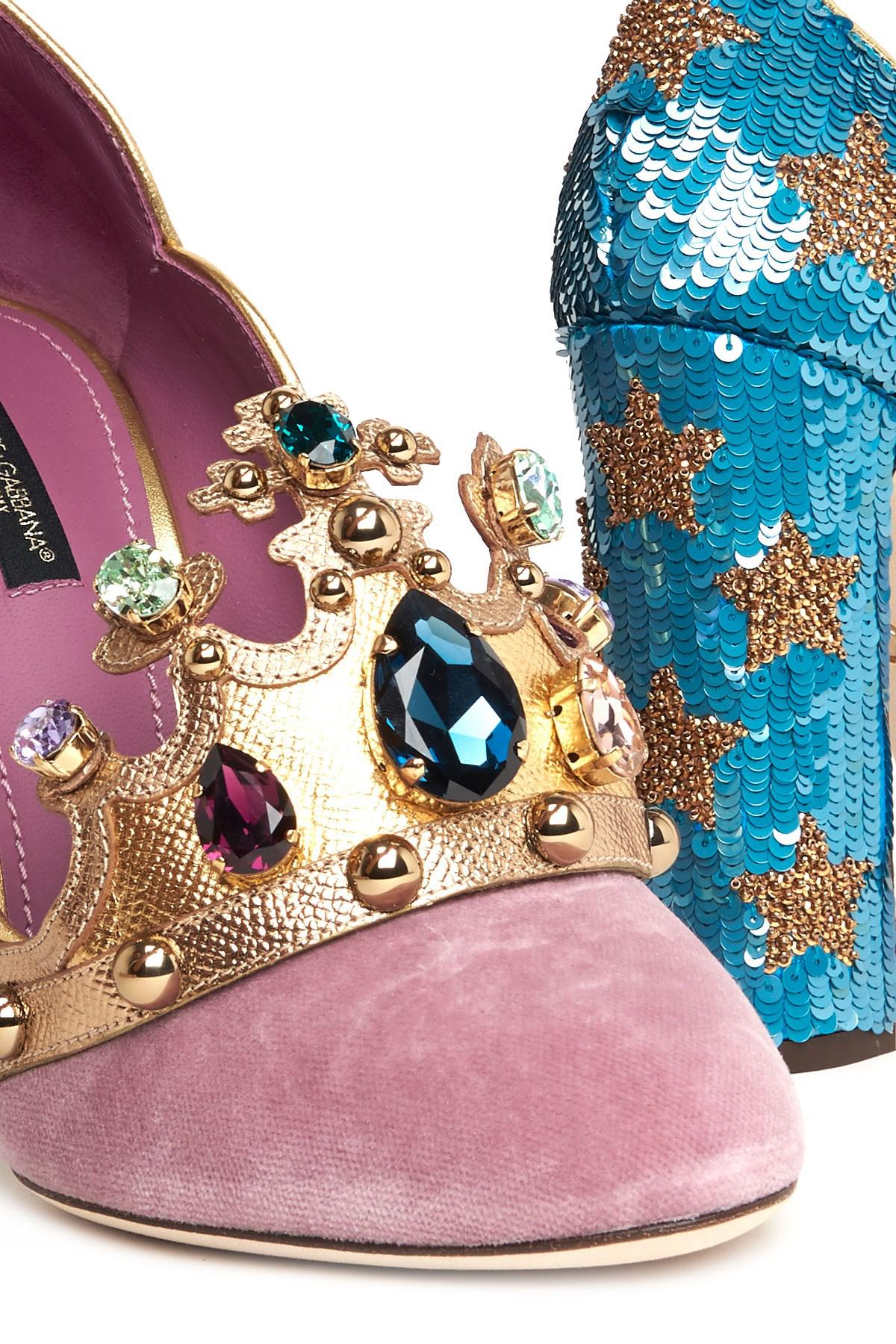 dolce and gabbana crown shoes