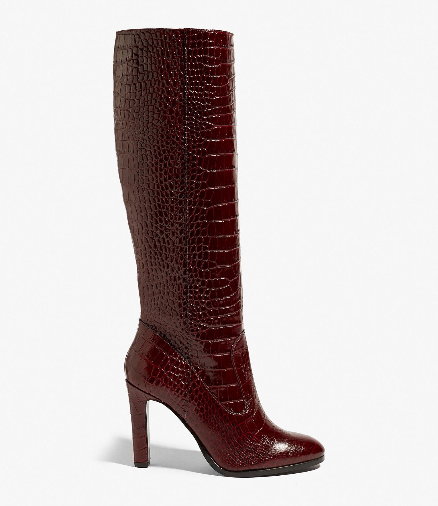 2957d6030ed karen millen knee high boots in green lyst 2957d6030ed karen millen knee high boots in green lyst