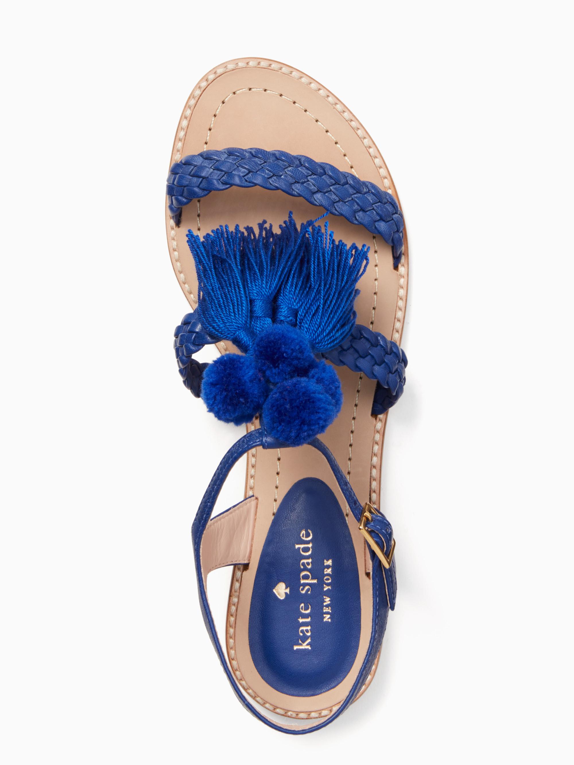 Lyst Kate Spade Sunset Sandals in Blue