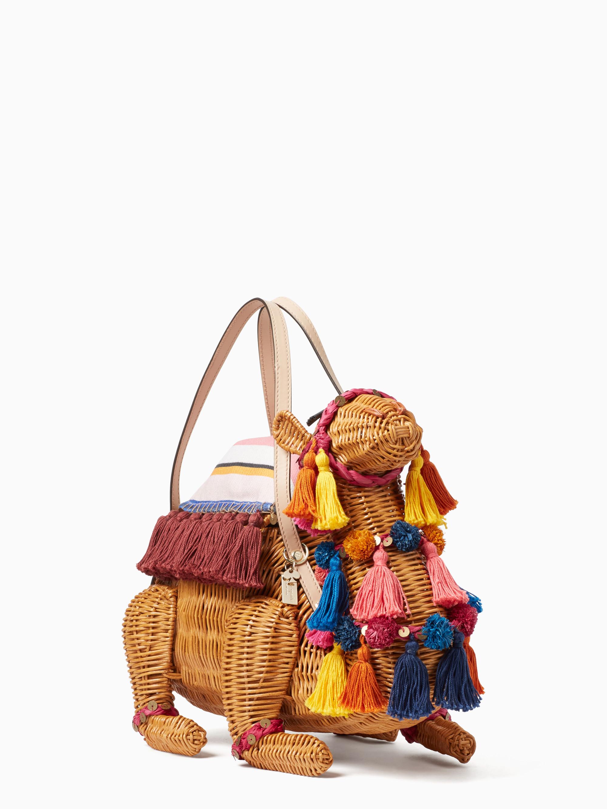 Lyst Kate Spade New York E Things Up Wicker Camel Gallery
