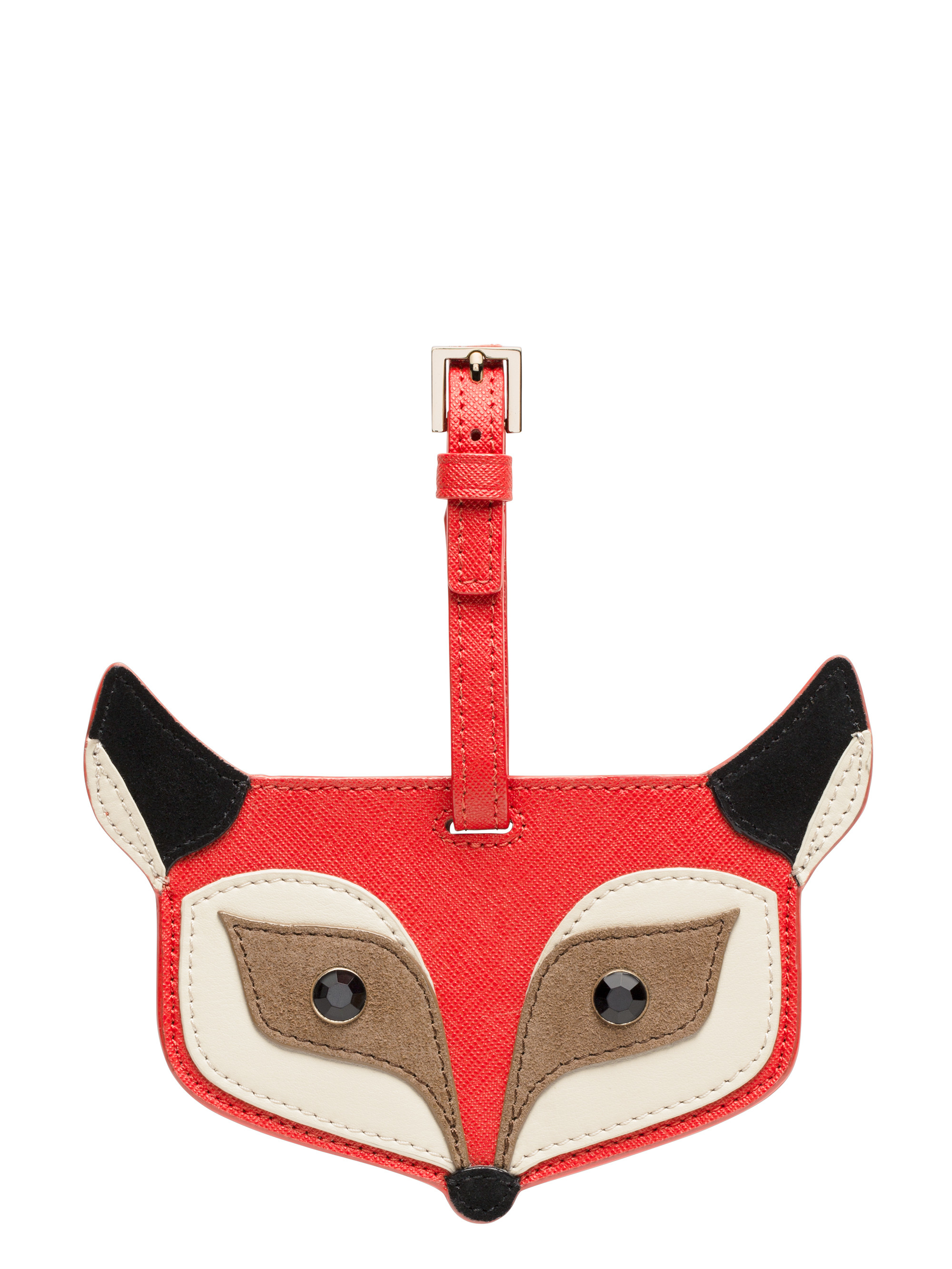 Lyst Kate Spade Blaze A Trail Fox Luggage Tag In Red Gallery