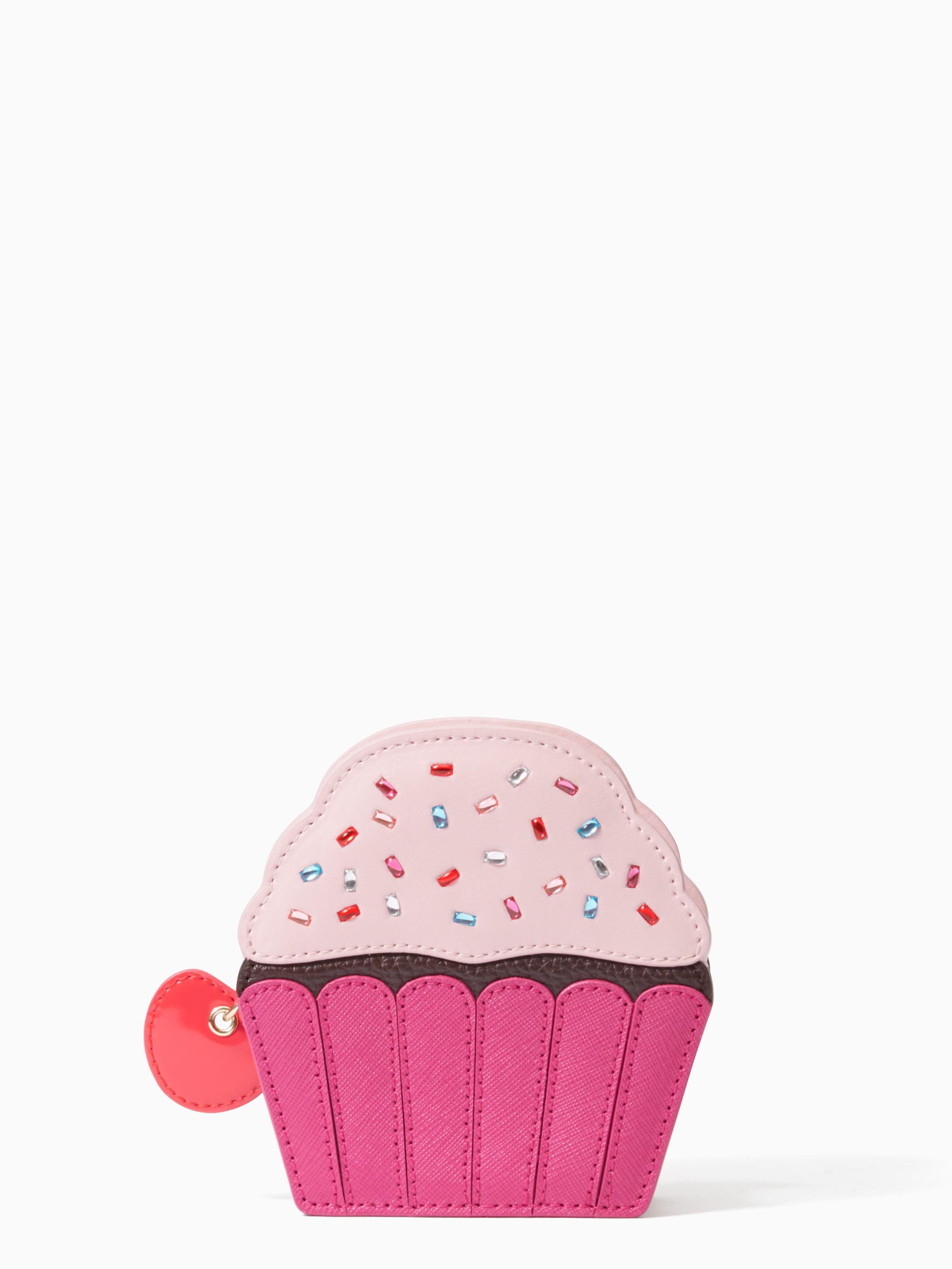 Lyst - Kate Spade New York Take The Cake Cupcake Coin Purse in Pink