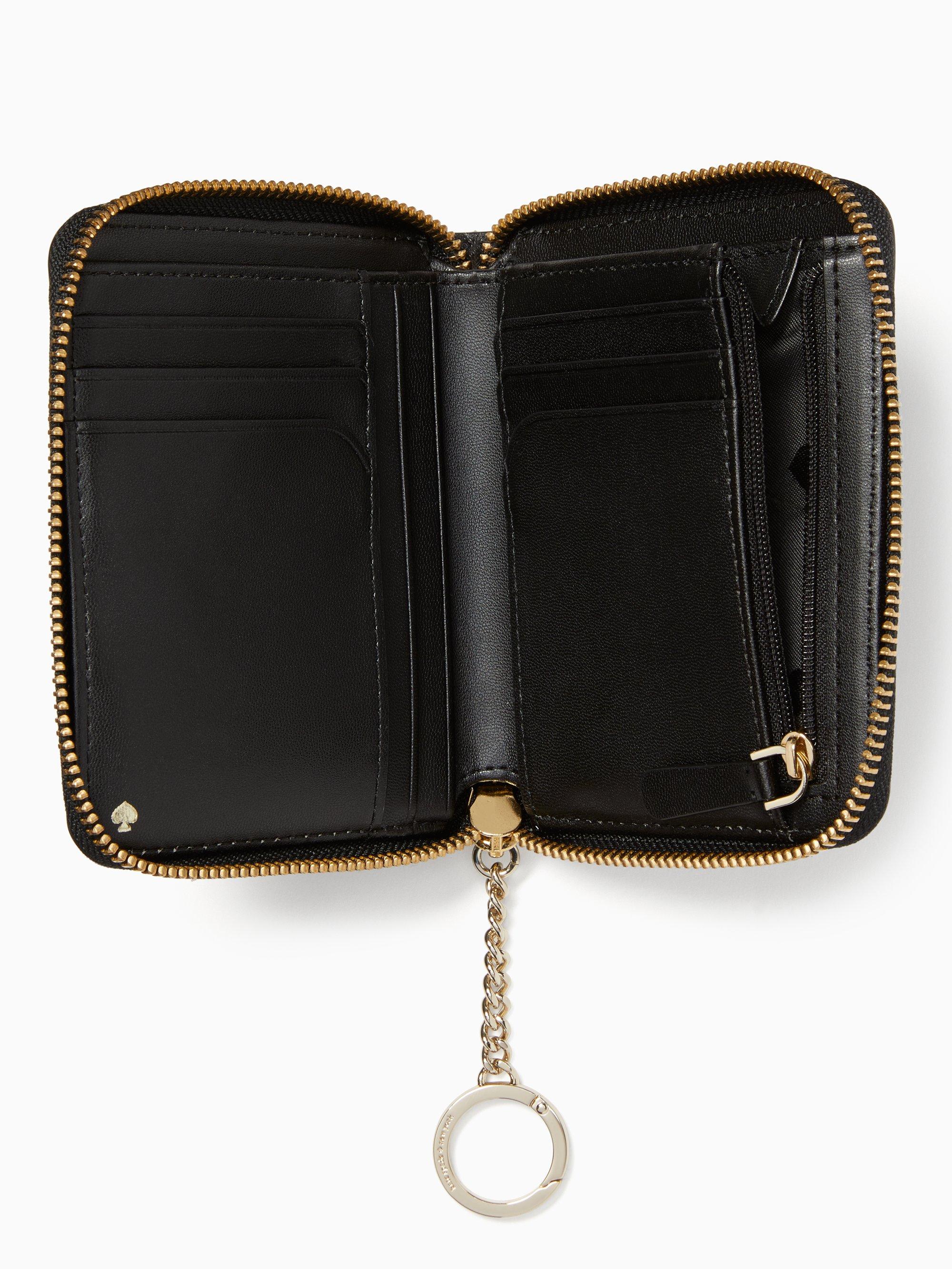 Kate Spade Cameron Small Slim Continental Wallet in Black - Lyst