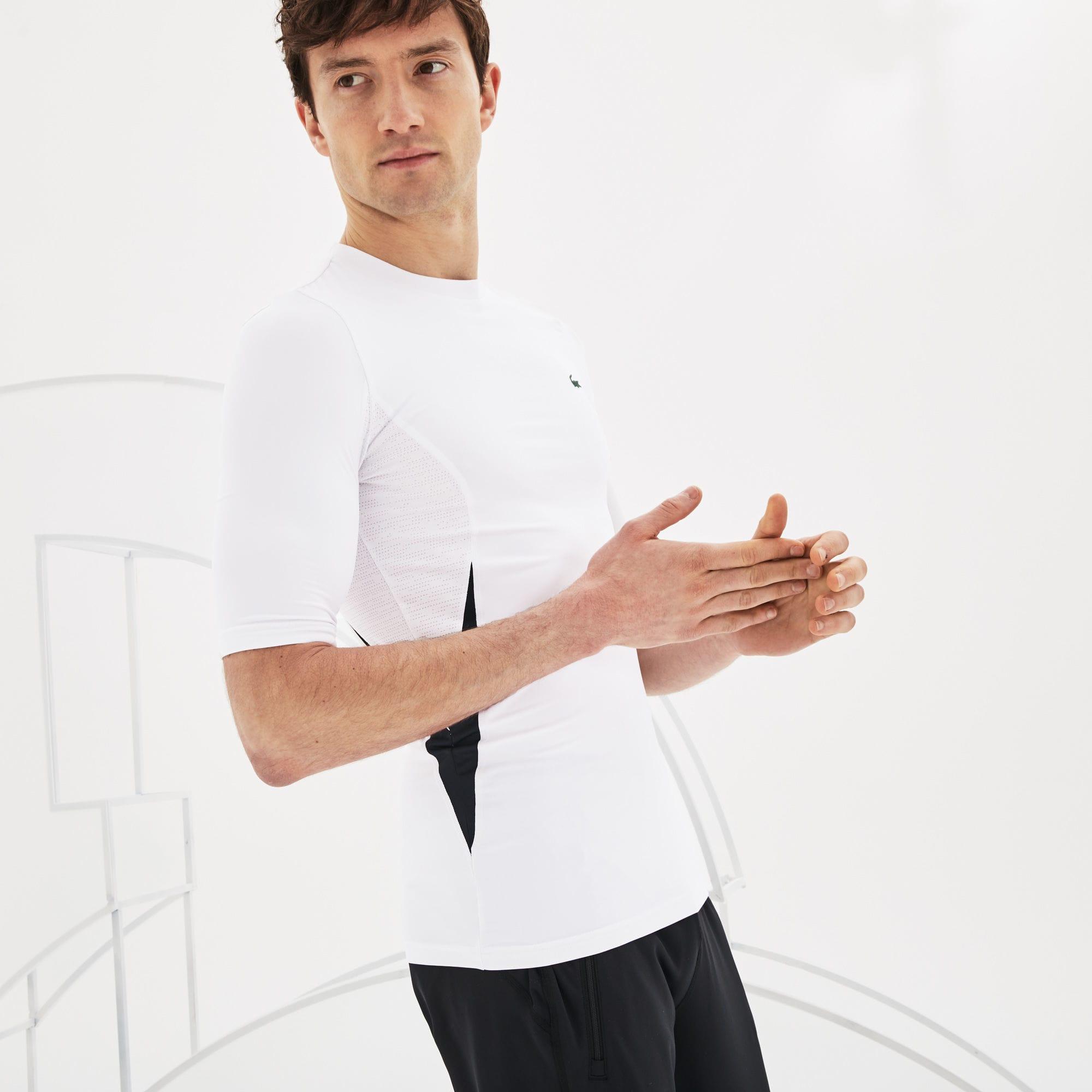 Lacoste Sport Novak Djokovic Collection Stretch T-shirt in ...