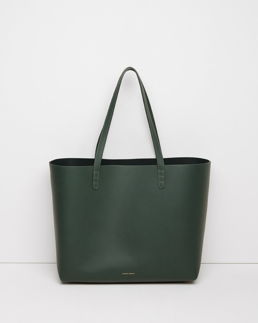 mansur gavriel green bag