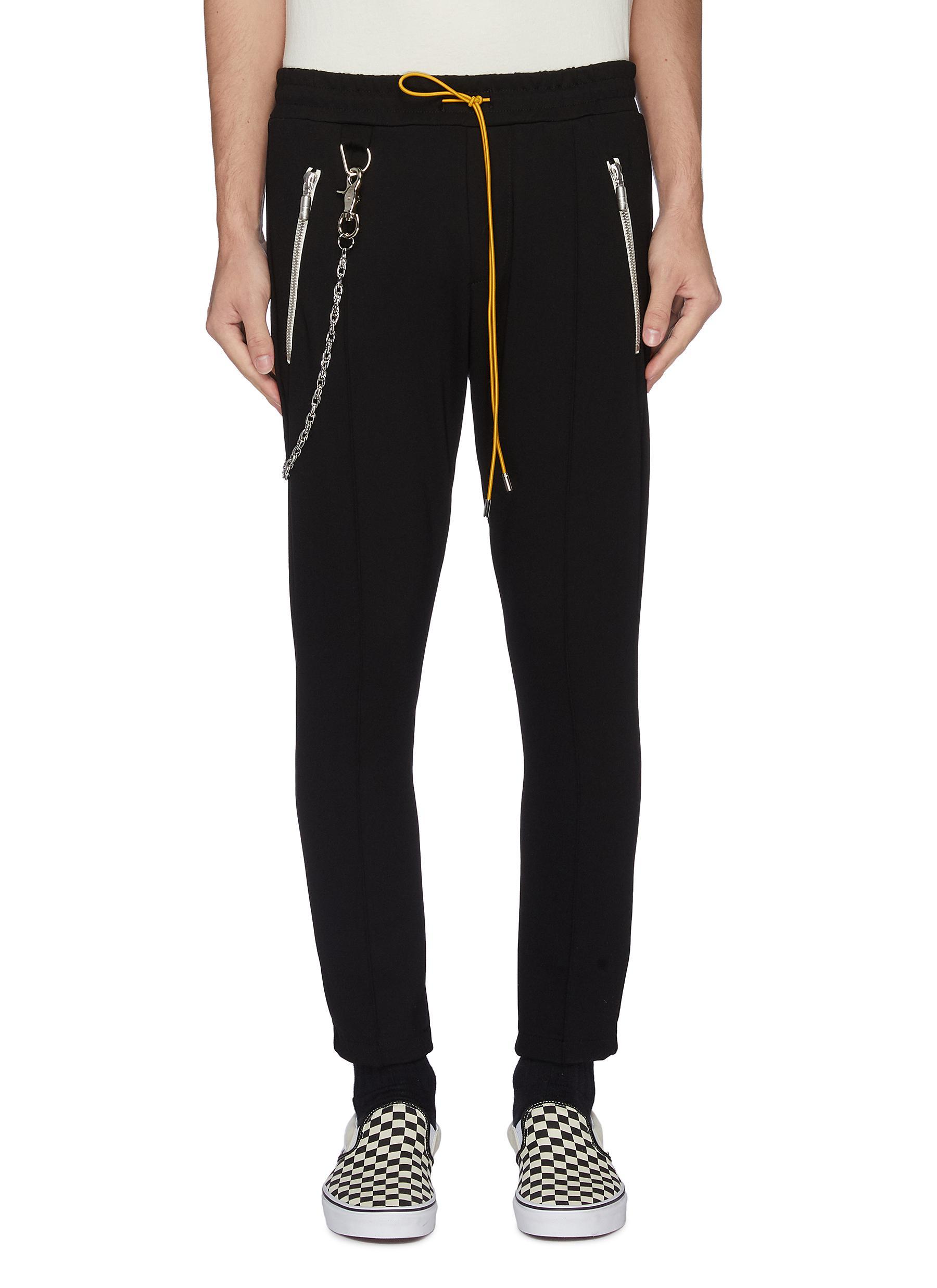 rhude track pants