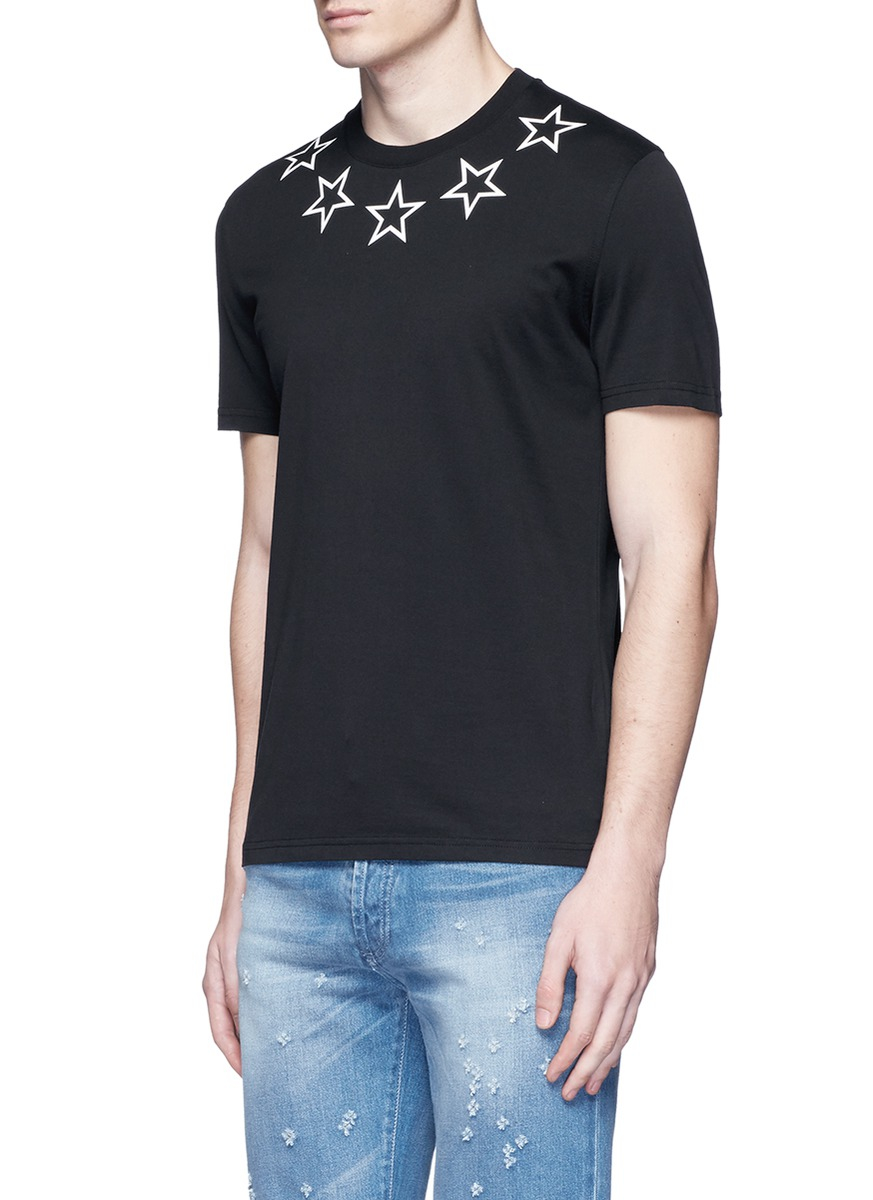 givenchy t shirt mens stars