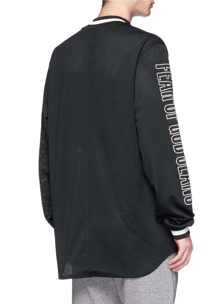 fear of god mesh jersey