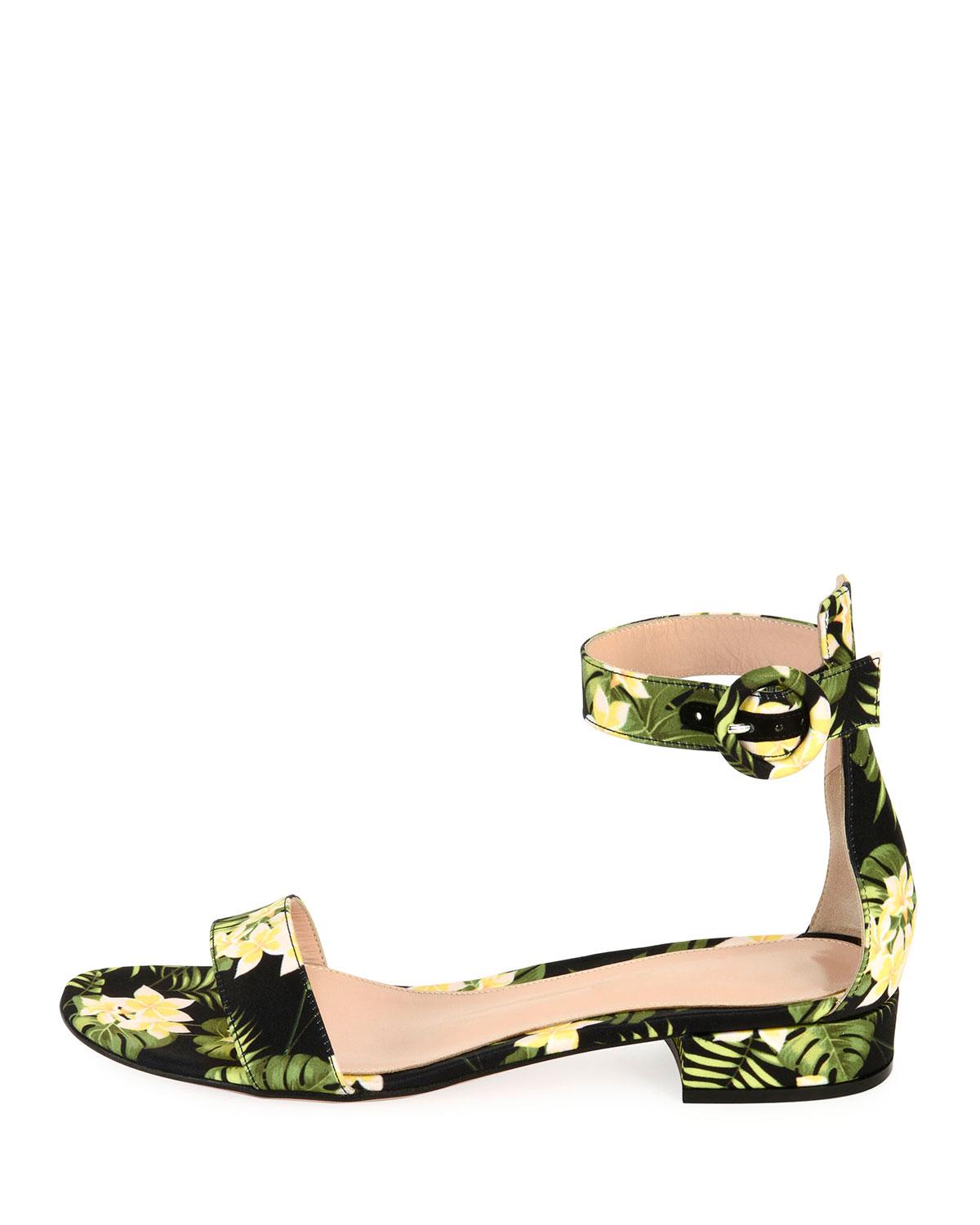 rose-gold-multi-strap-sandals | Fashion Identity