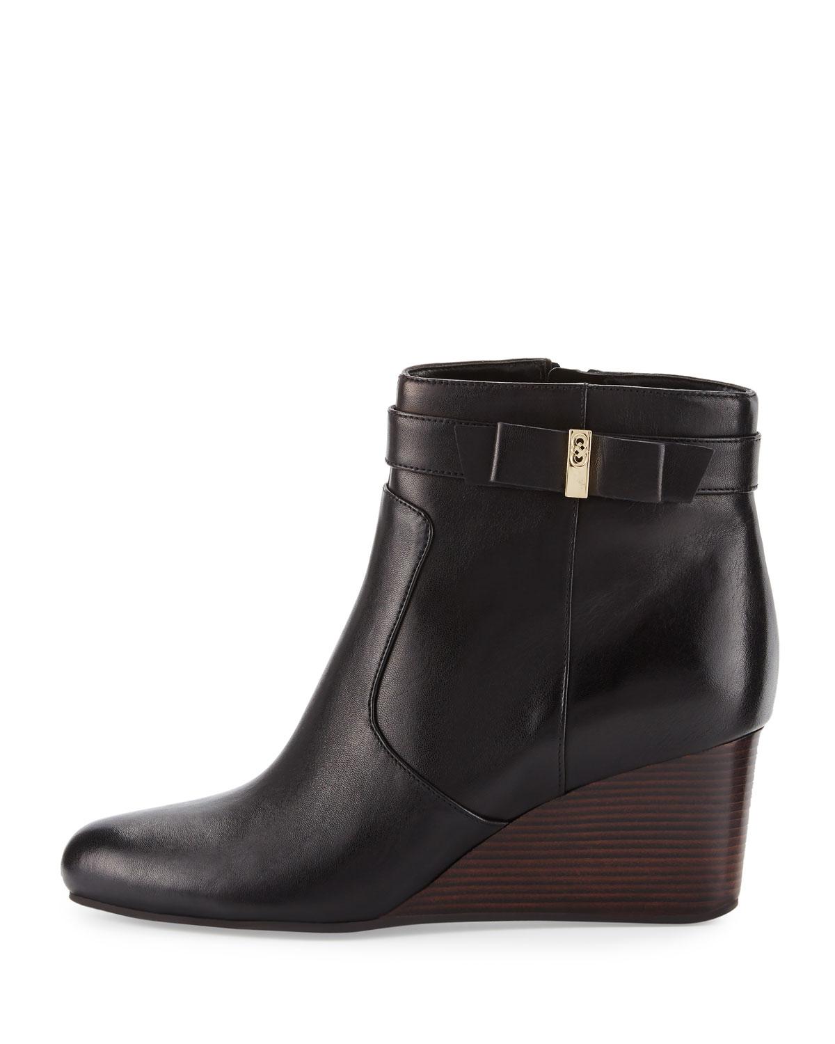 cole haan bow wedge