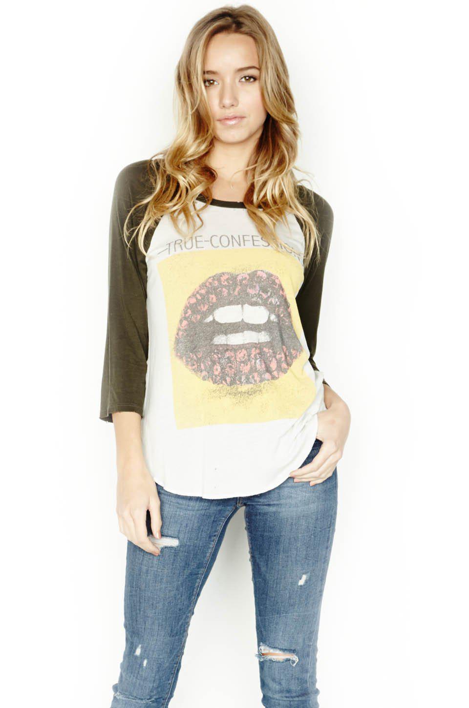 Lyst Lauren Moshi Maglan Confessions Boyfriend Raglan Final Sale - 