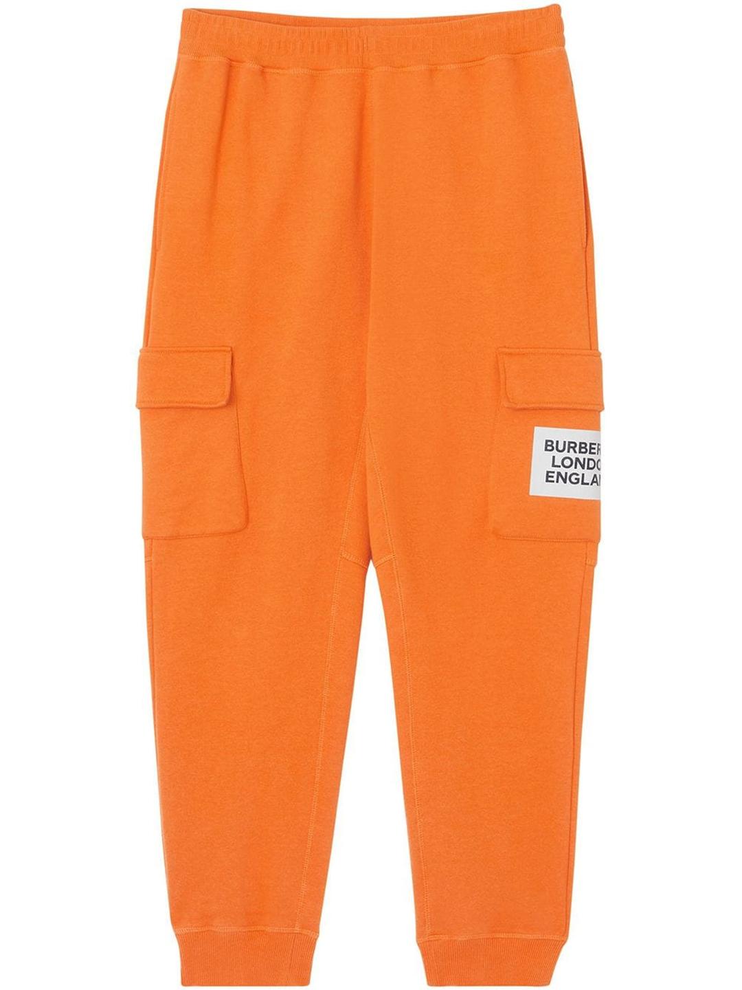 orange jogging bottoms