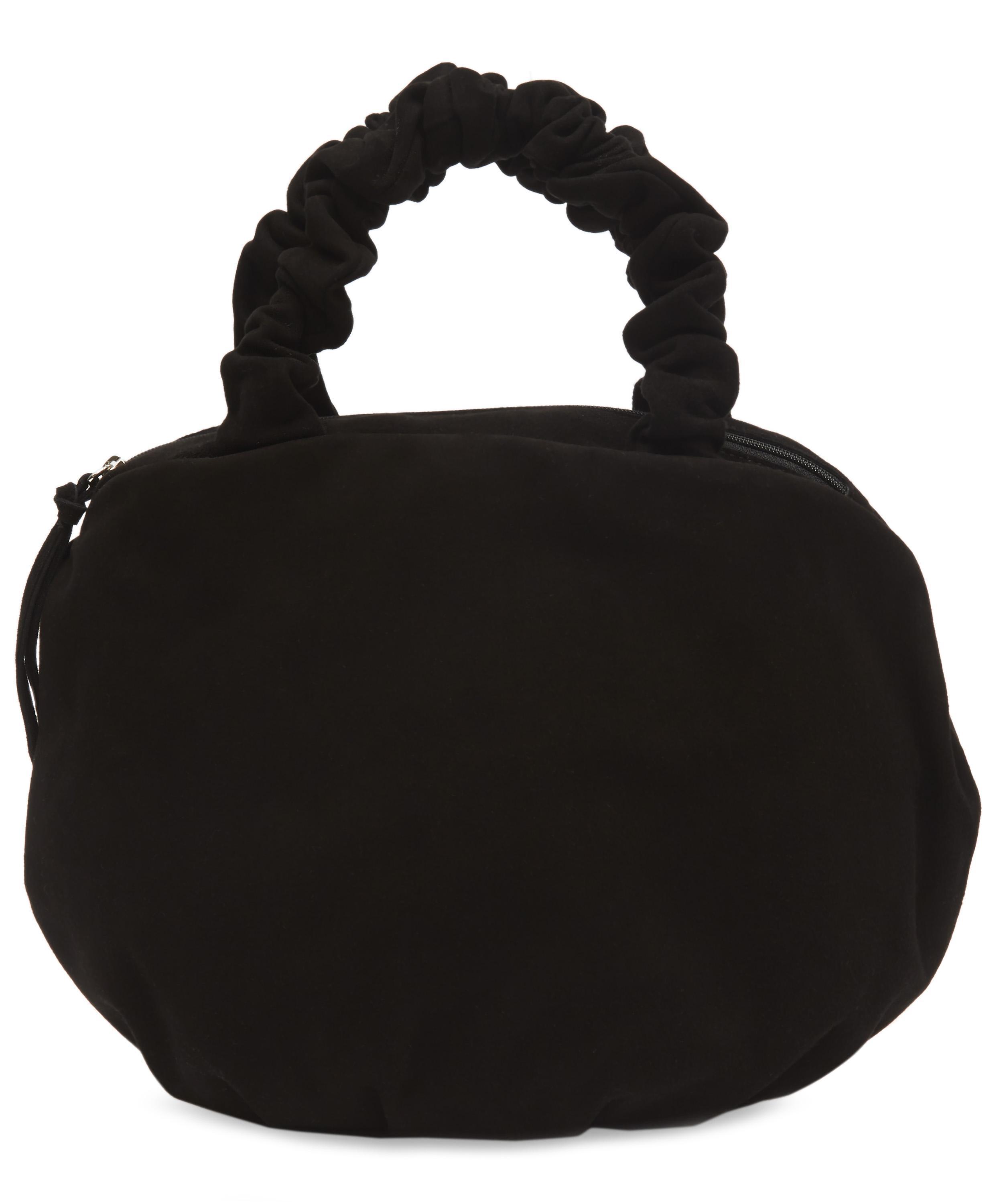 Lyst Maryam Nassir Zadeh Margarita Crinkle Suede Bag In Black Maryam Nassir Zadeh Women S Black Margarita Crinkle Suede Bag