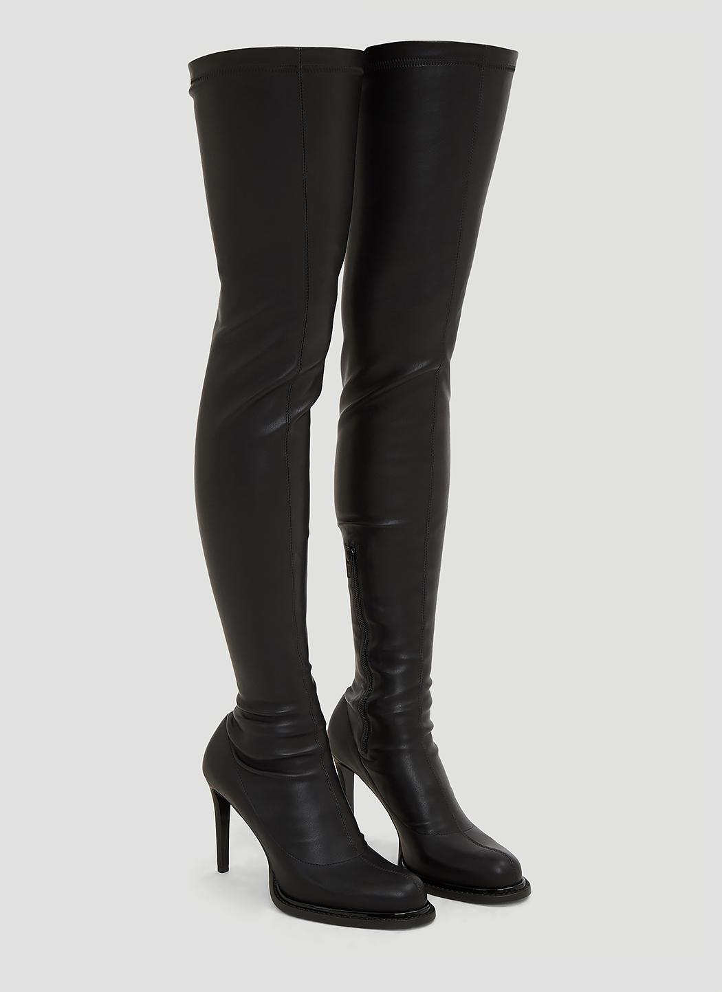 Palmer Thigh Stella High In Boots Black Black Lyst in Mccartney ppWRnFrx5