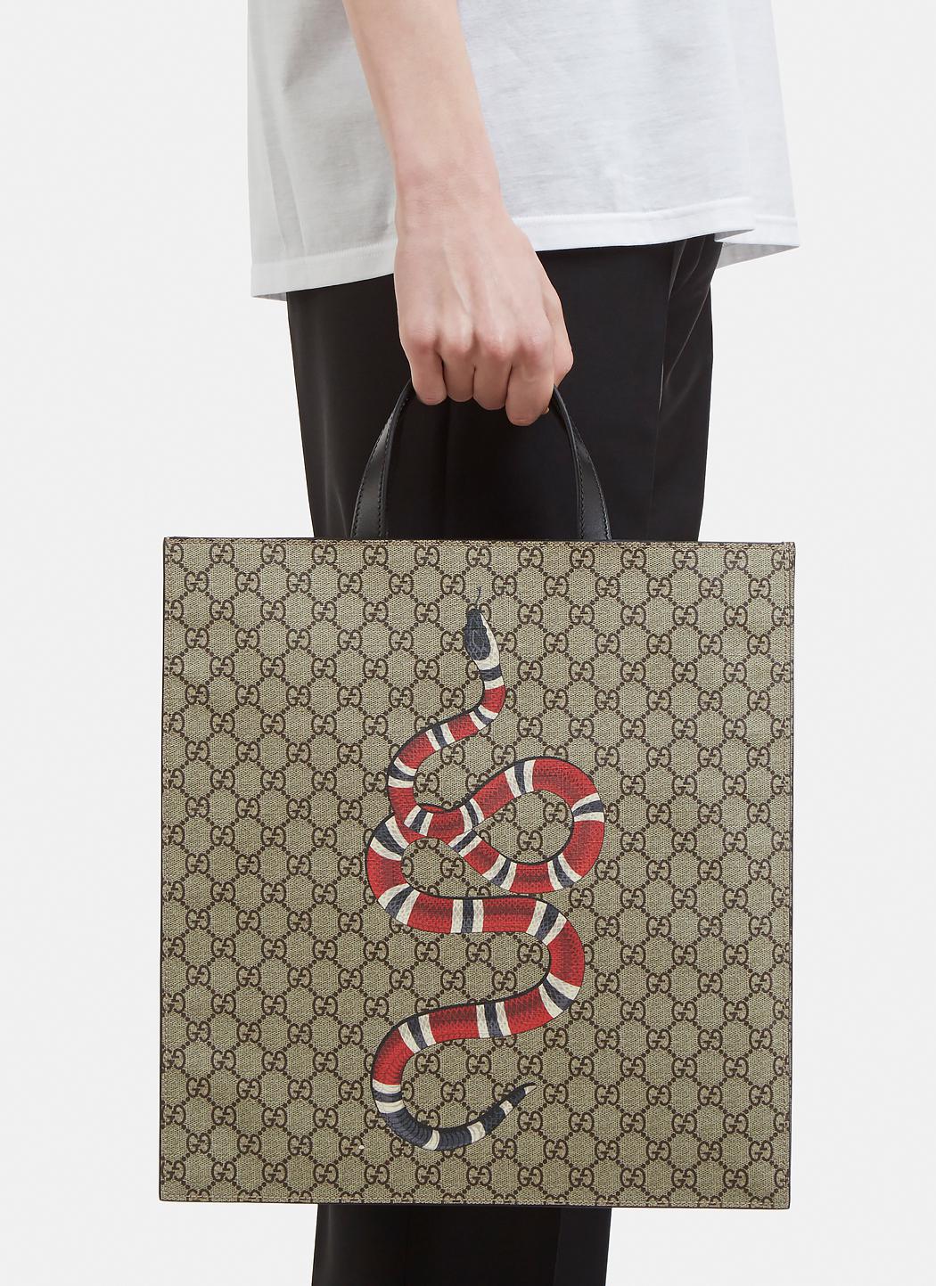 gucci snake man bag