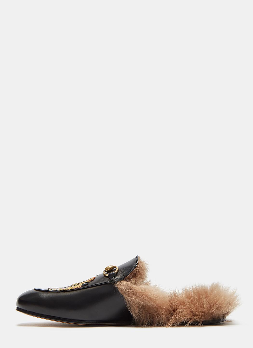 gucci tiger slip ons