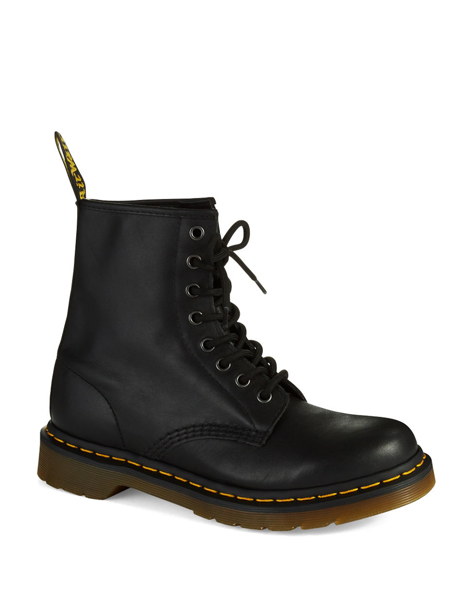 Lyst - Dr. Martens Nappa Combat Boots in Black