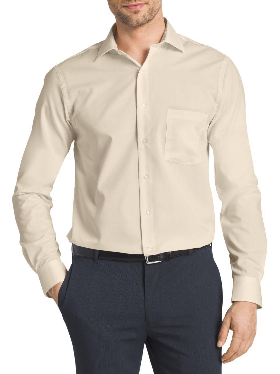 van heusen flex collar dress shirts