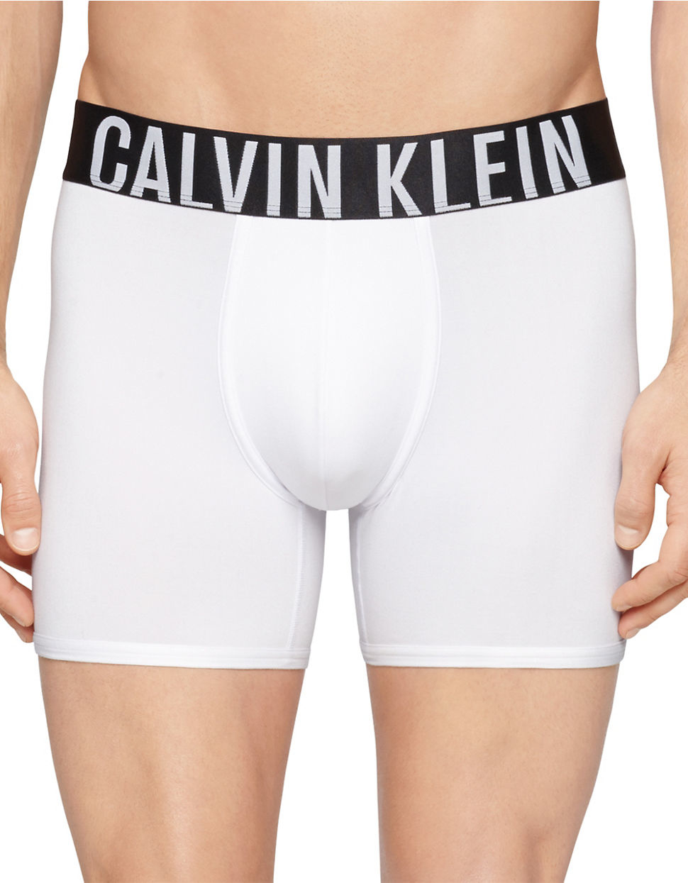 Lyst - Calvin Klein Intense Power Boxer Briefs in White for Men