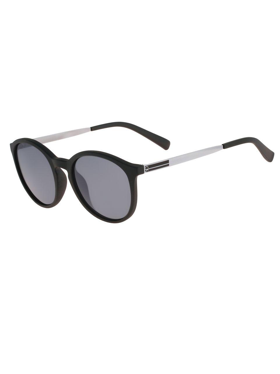 Lyst Calvin Klein Round Sunglasses In Black For Men 