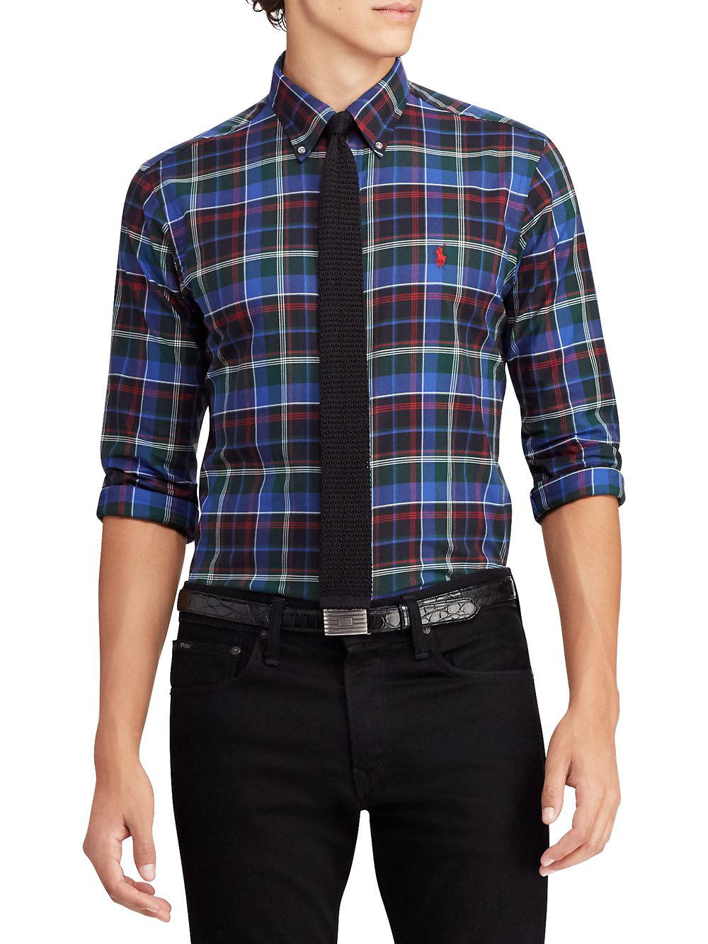 polo classic fit button down
