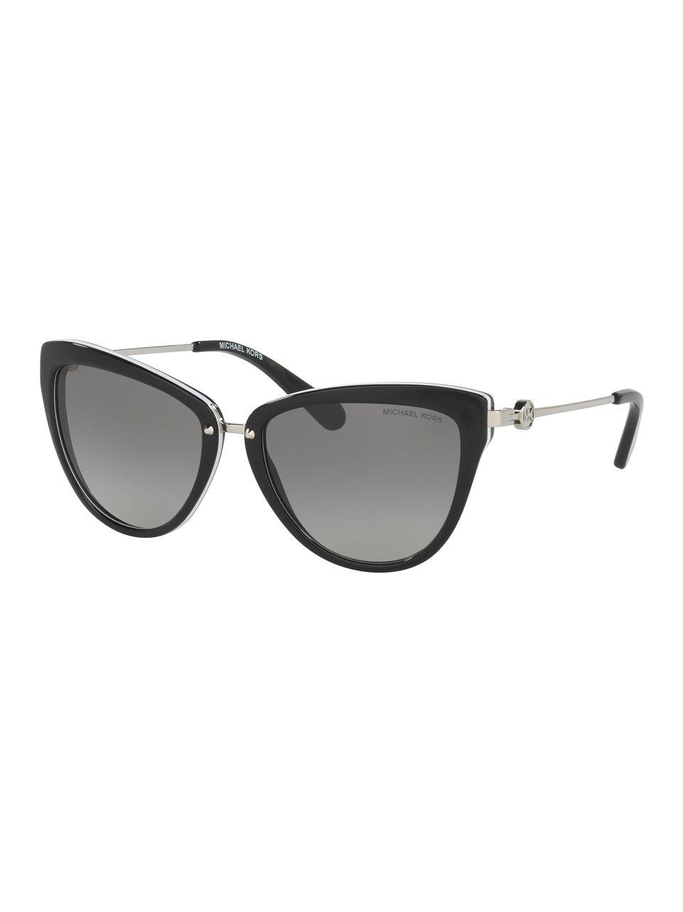 Lyst Michael Kors Abela Ii 56mm Cat Eye Sunglasses In Black