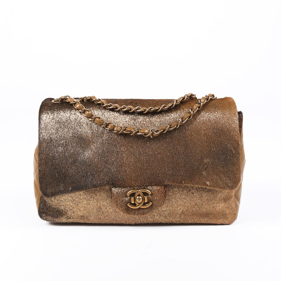 Chanel Paris-dallas Medium Flap Bag in Metallic - Lyst