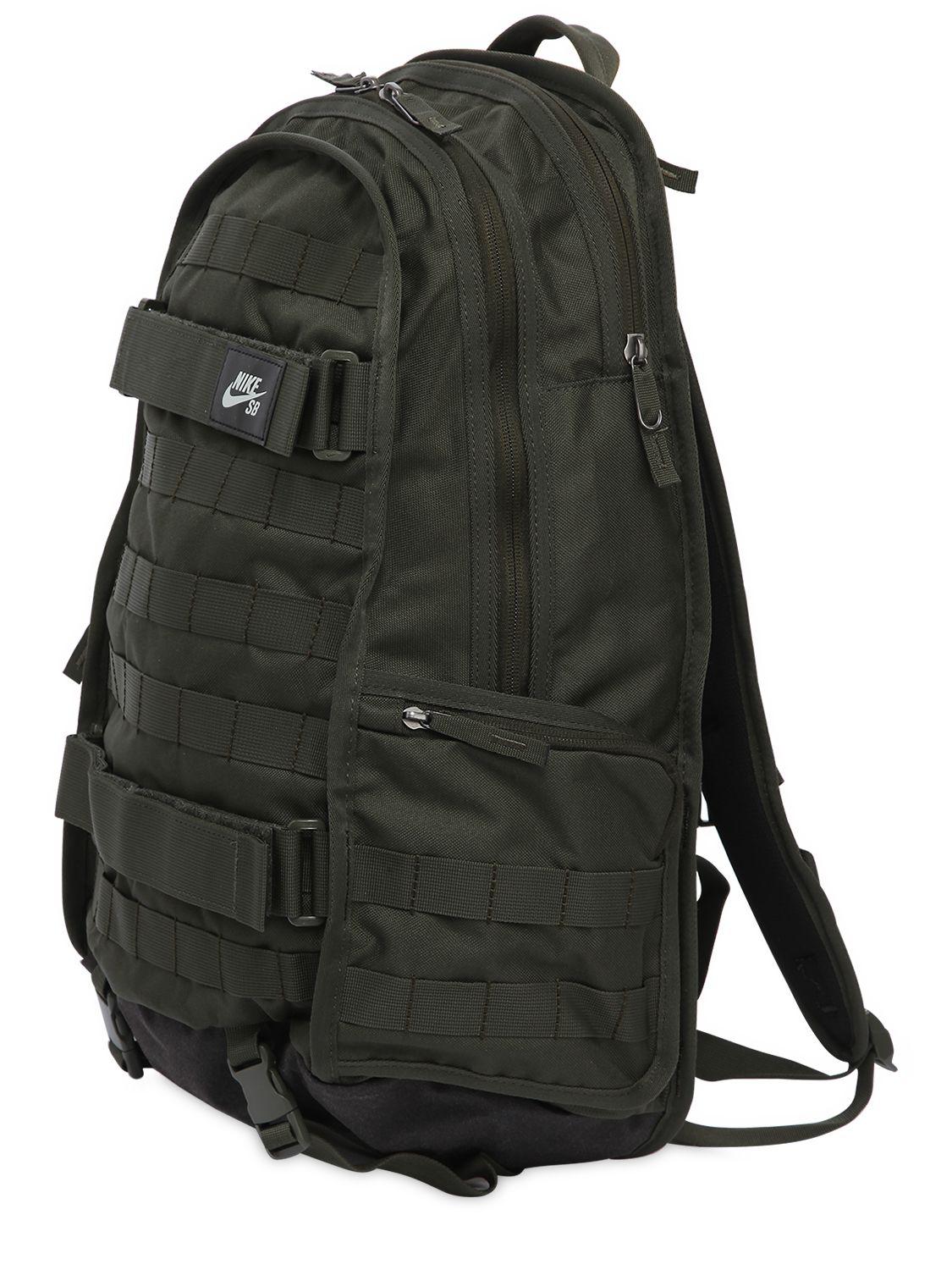 green nike backpack