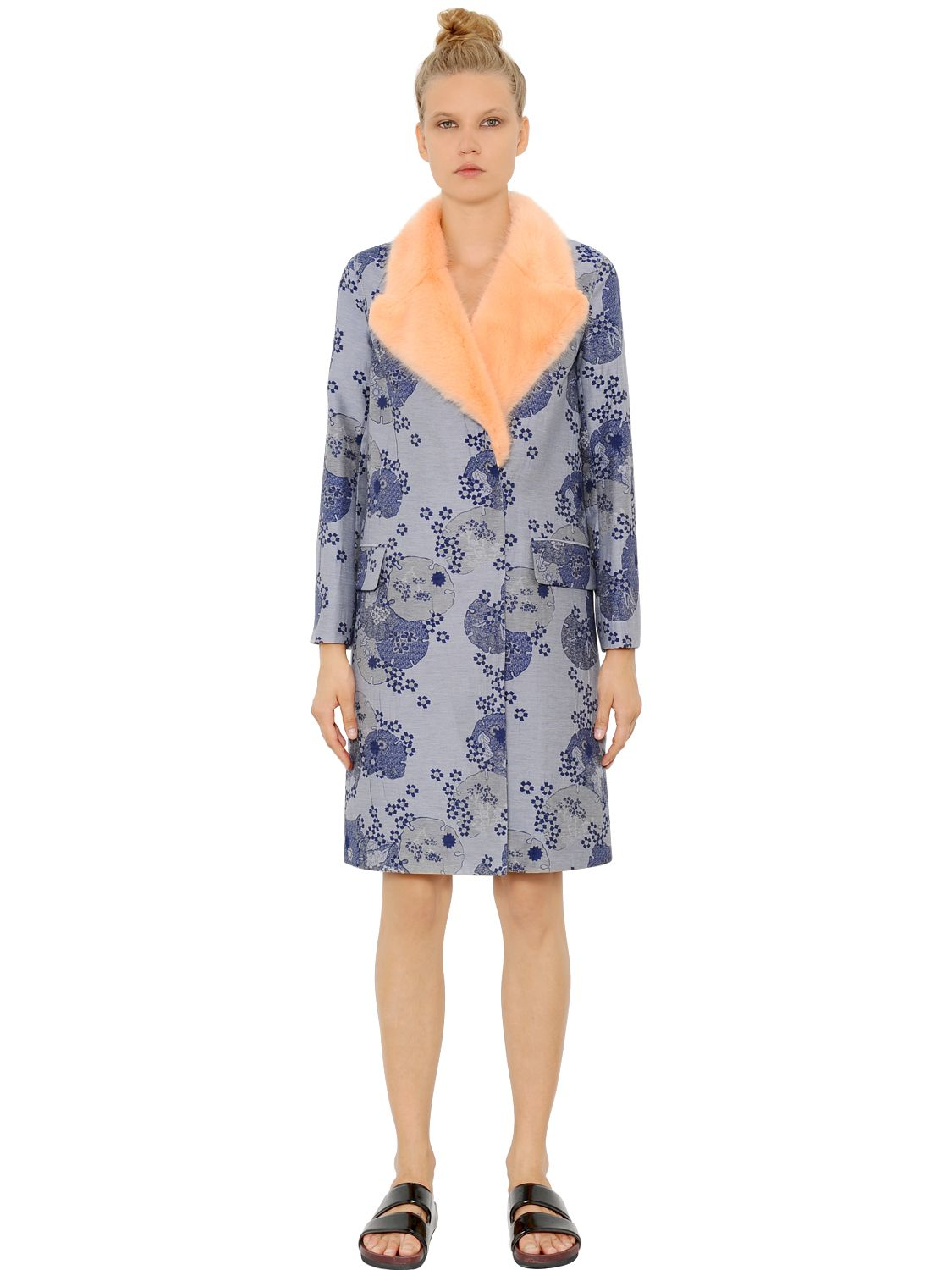 Anna Mongolian Faux Fur Coat At Boohoo Com