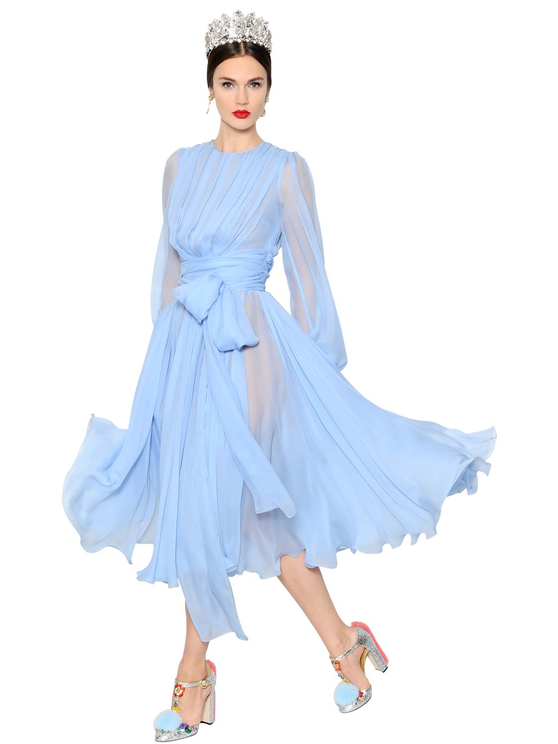 chiffon and silk dresses