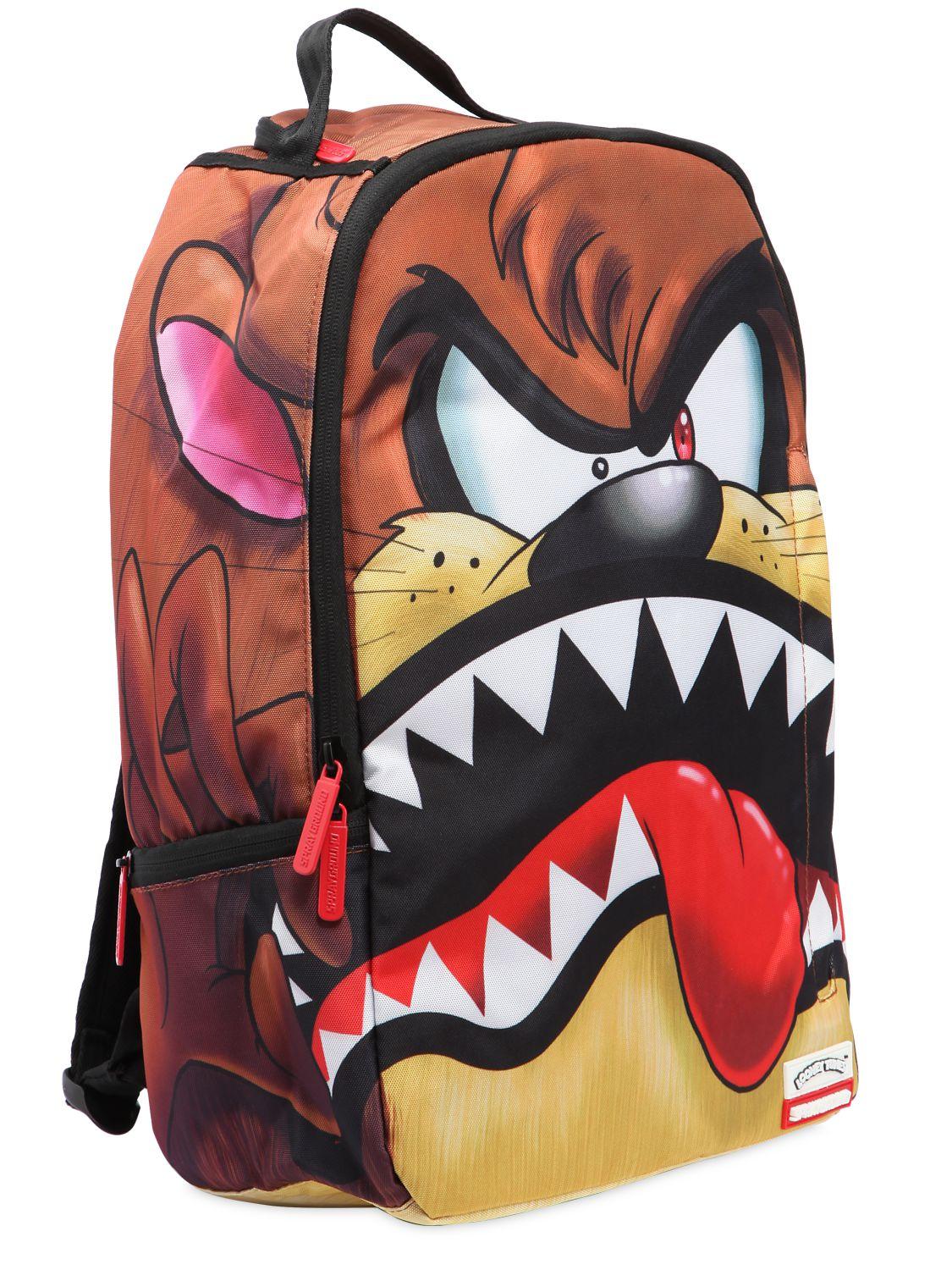 Lyst - Sprayground Looney Tunes Taz Shark Backpack