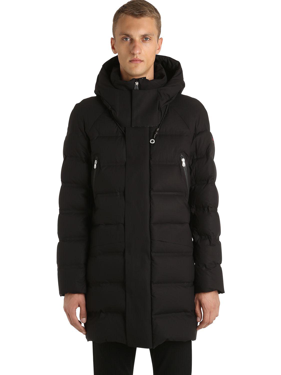 Peuterey Icon Macon Down Parka in Black for Men | Lyst