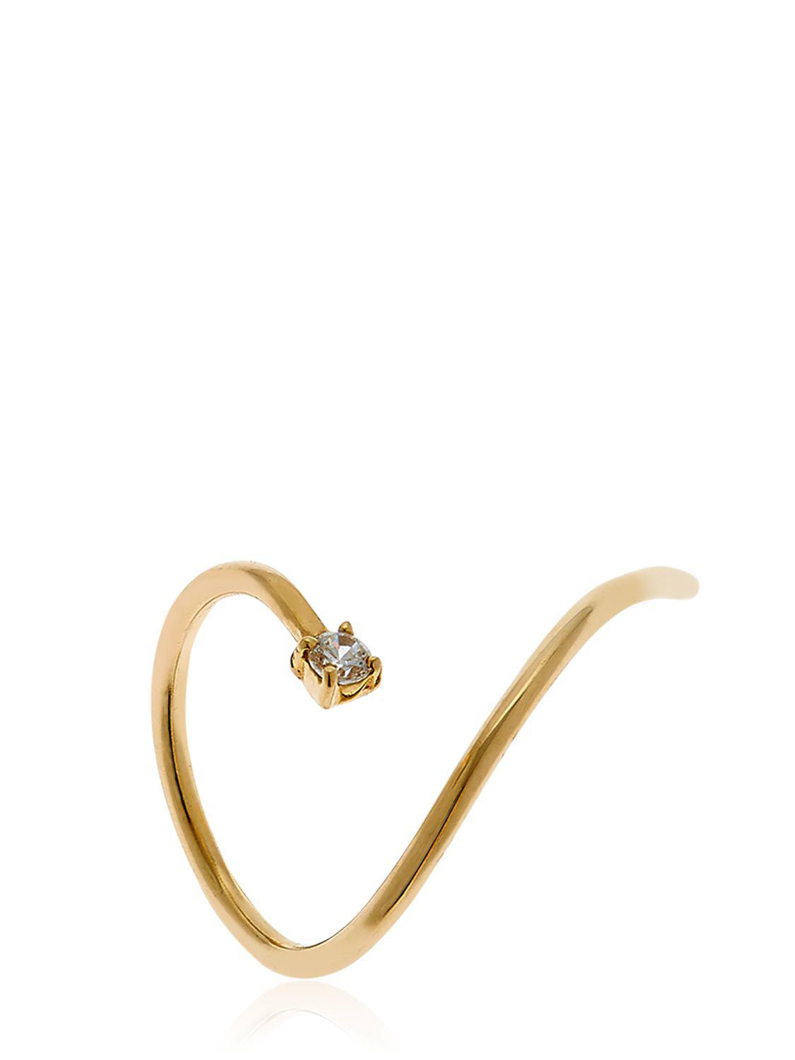 Lyst - Margova Jewellery Whoop Whoop Gold Ring in Metallic