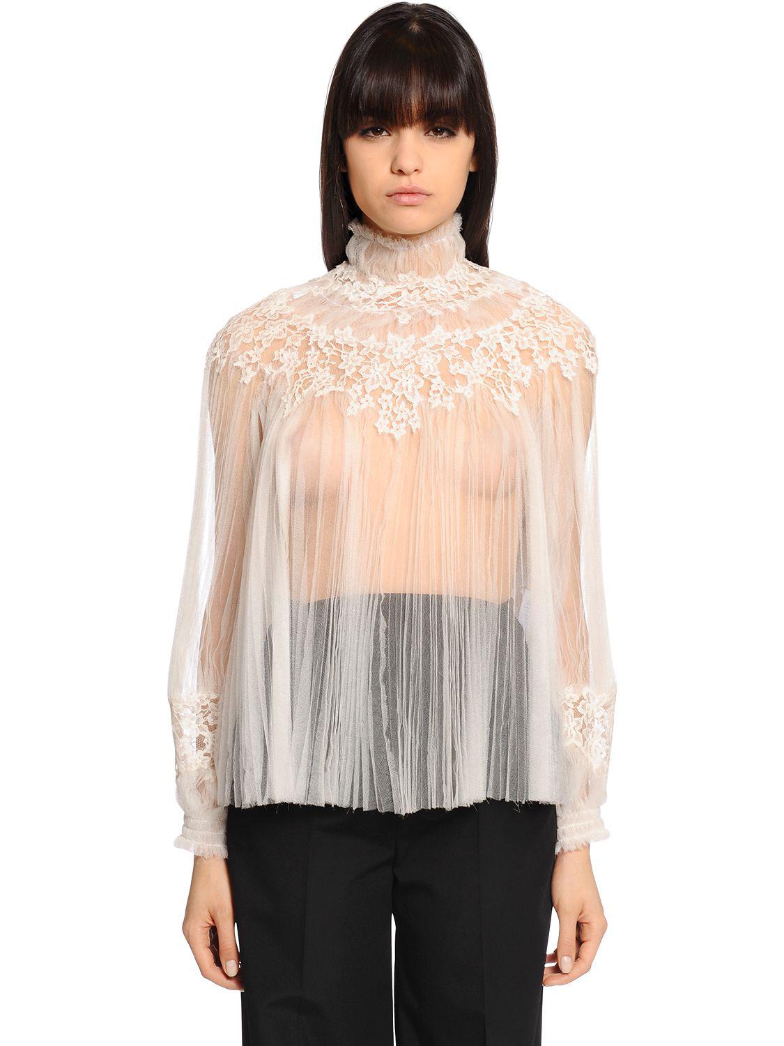 sheer blouses