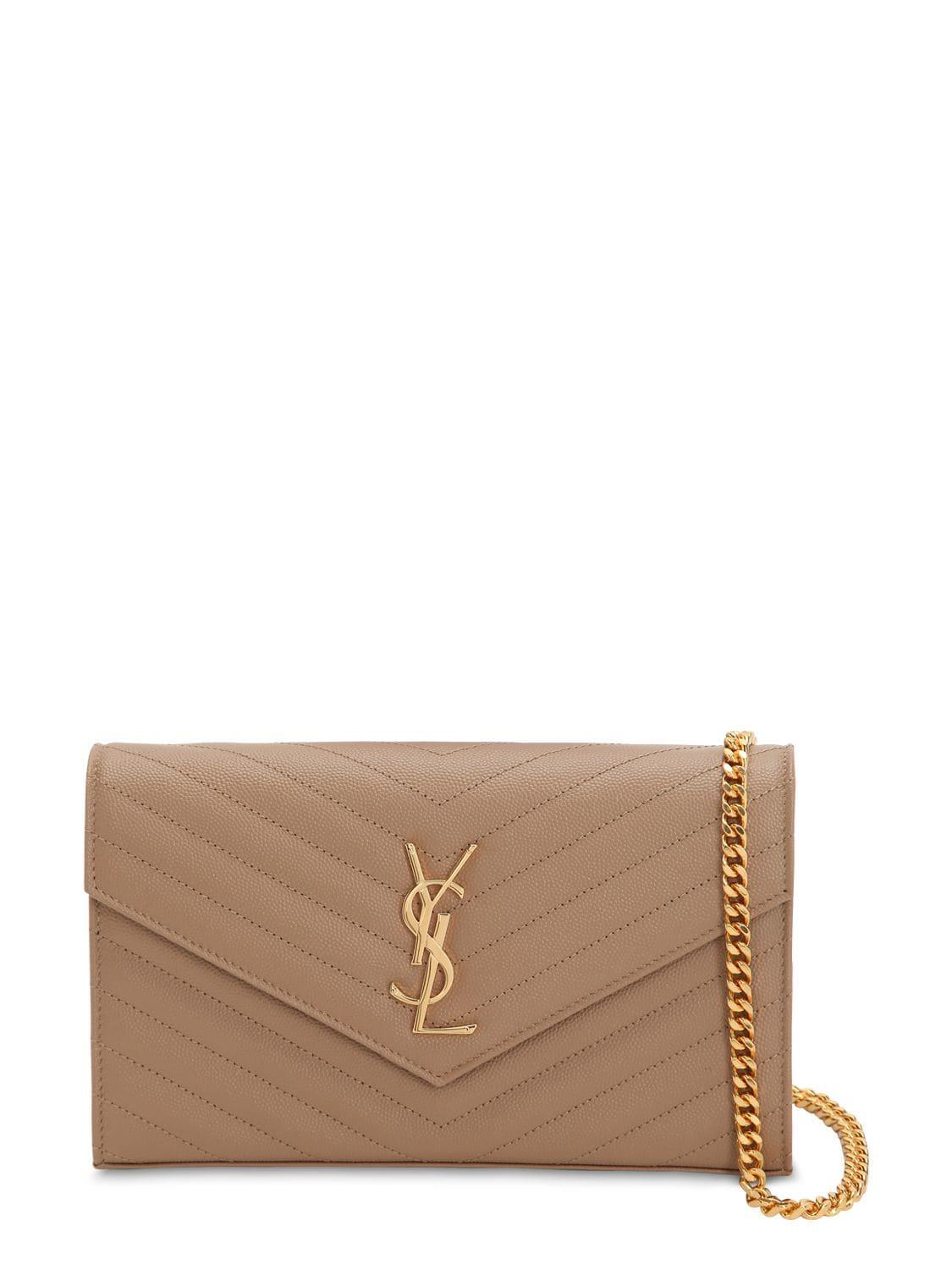 ysl classic monogram quilted leather shoulder bag