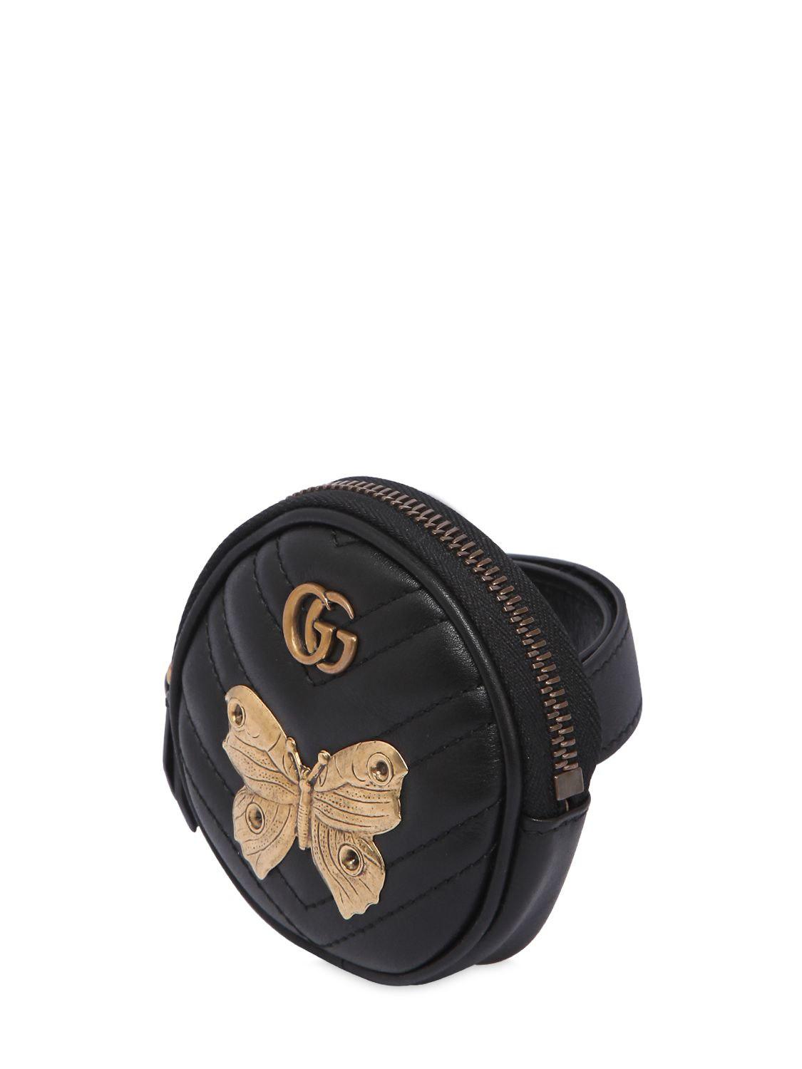 gucci coin purse black