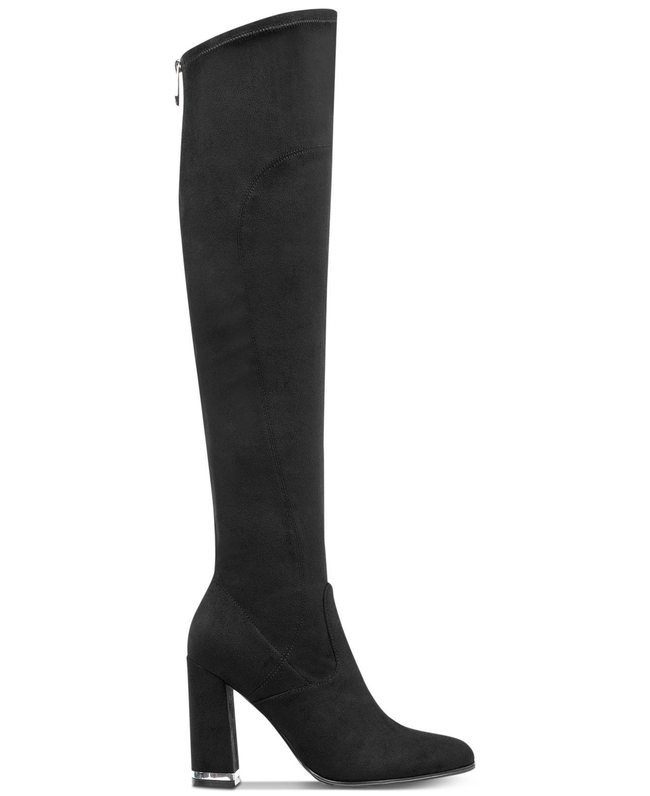 Marc Fisher Natier Over-the-knee Boots in Black - Lyst