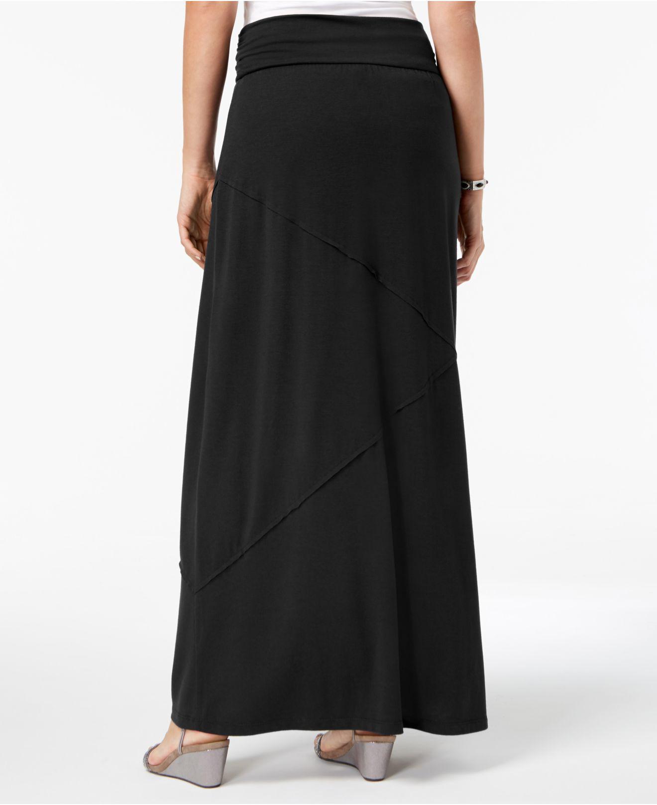 Lyst - Style & Co. Petite Pieced Maxi Skirt, Created For Macy's in Gray