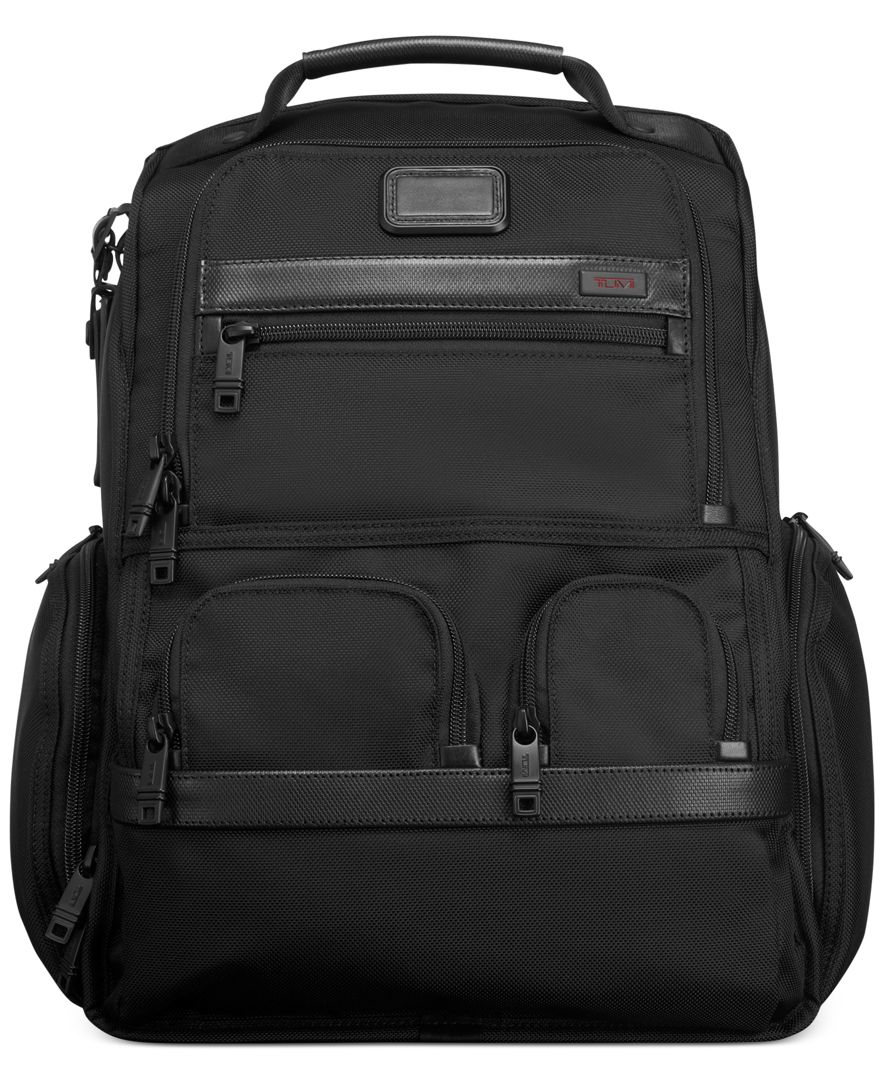 Tumi Alpha Bravo Compact Laptop Brief Backpack in Black for Men | Lyst