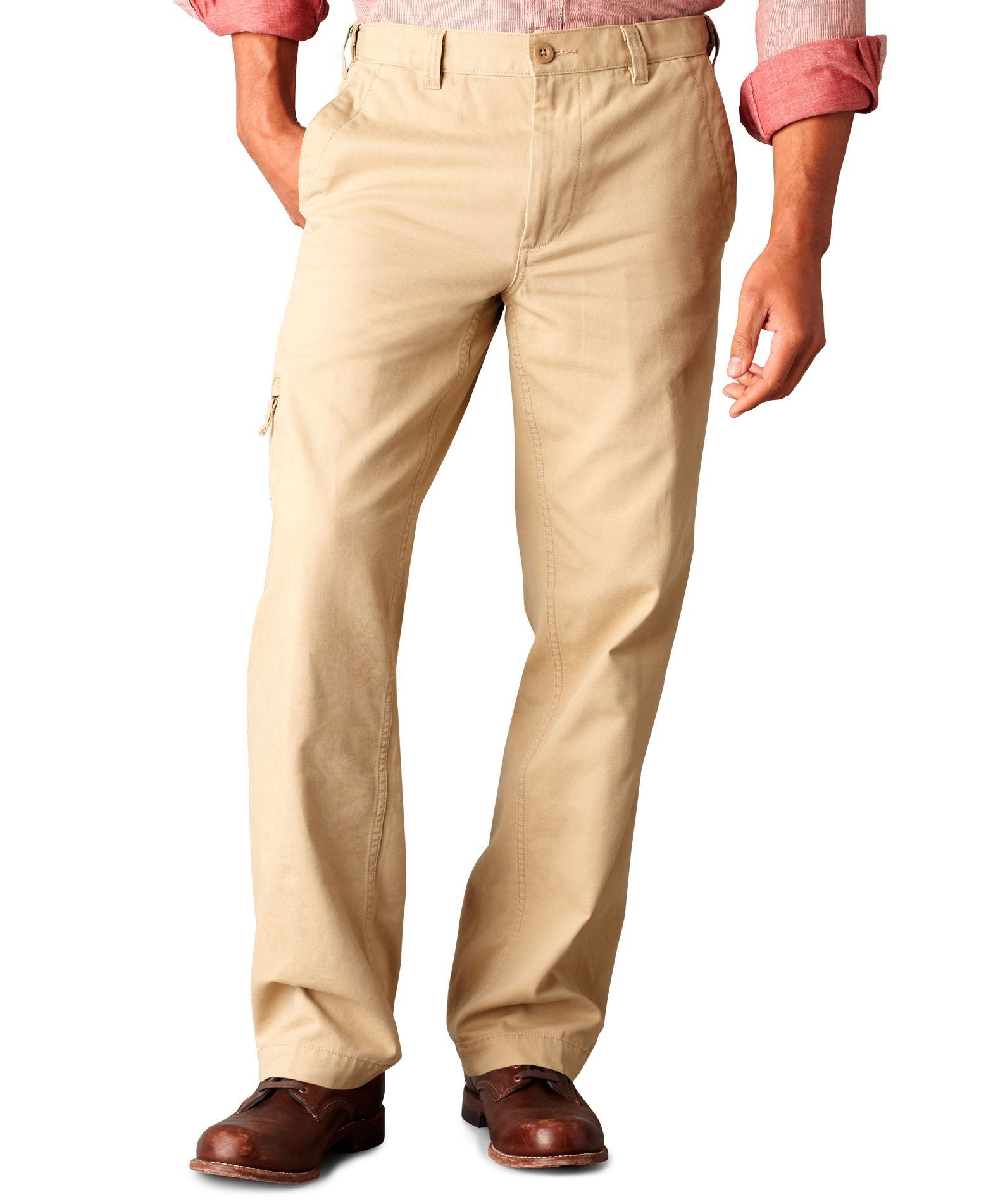 Dockers Big & Tall Cargo Pants in Natural for Men | Lyst