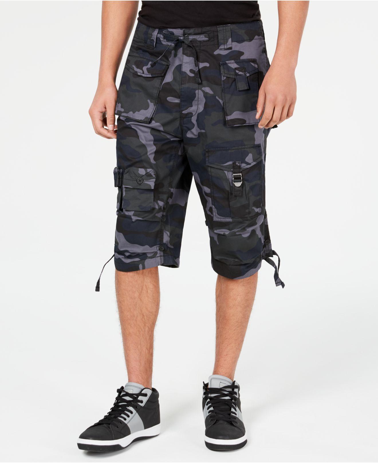 big & tall men's cargo shorts