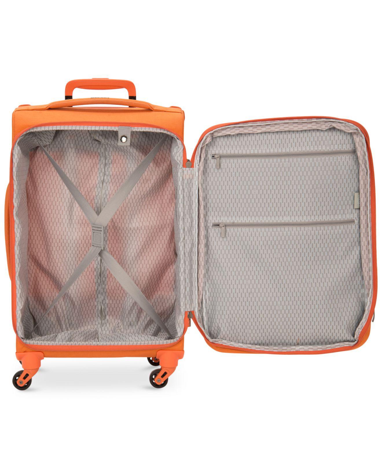Delsey Hyperlite 2.0 25'' Expanadable Spinner Suitcase in Orange Lyst