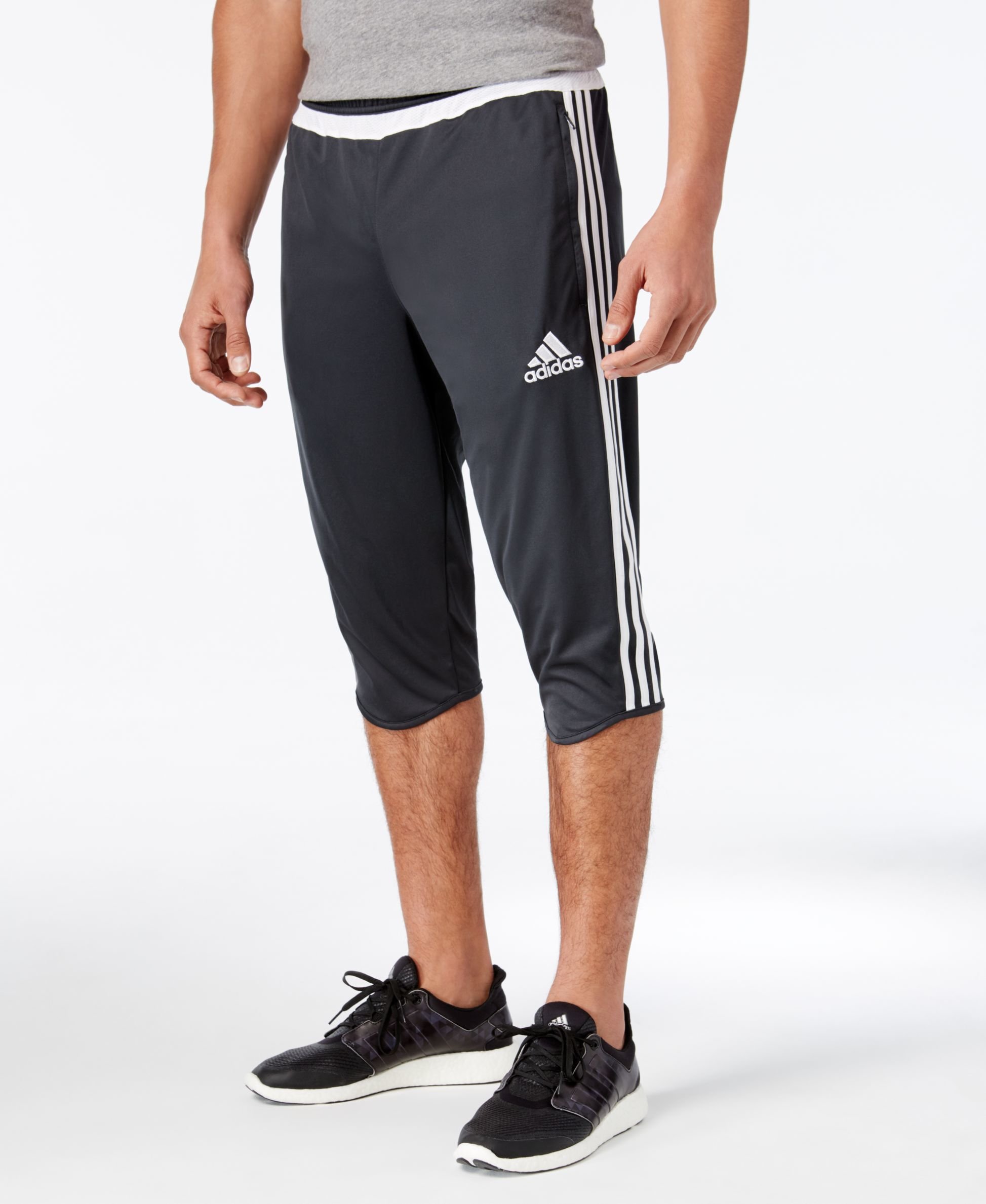 Adidas originals Tiro 15 3/4 Length Climacool Training Pants in Black