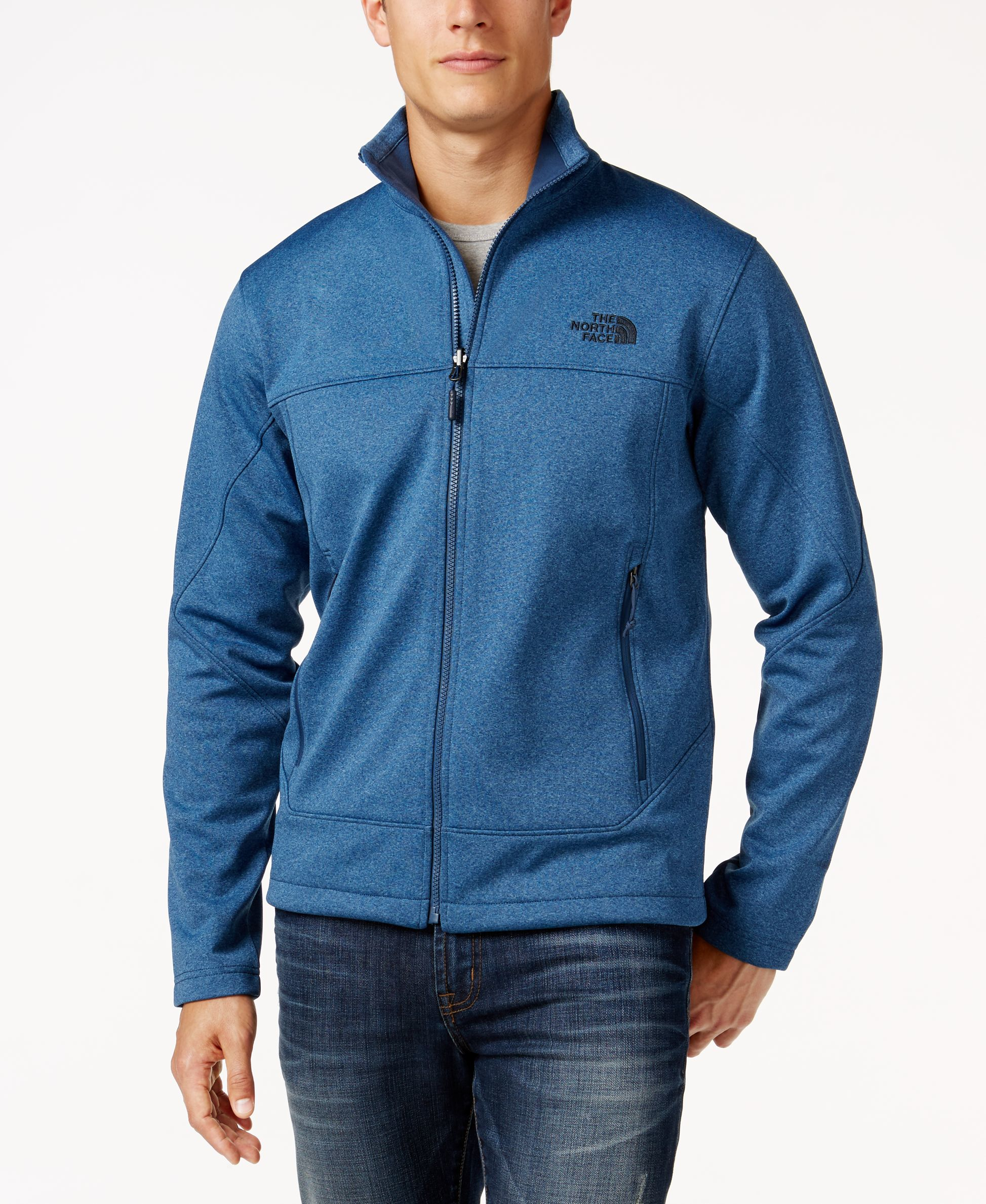The north face Men&#39;s Canyonwall Jacket in Blue for Men (Shady Blue Heather) | Lyst