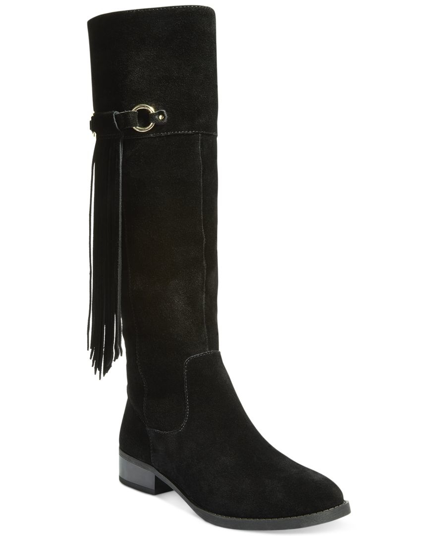 Lyst - INC International Concepts Women's Fayer Fringe Boots, Only At ...