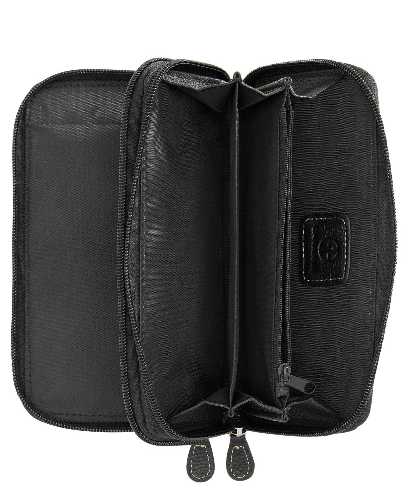 Lyst Giani Bernini Softy Banker Wallet in Black