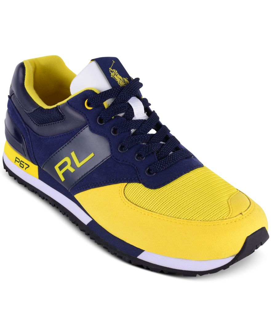 Lyst - Polo Ralph Lauren Men's Slaton Rl Sneakers in Blue for Men