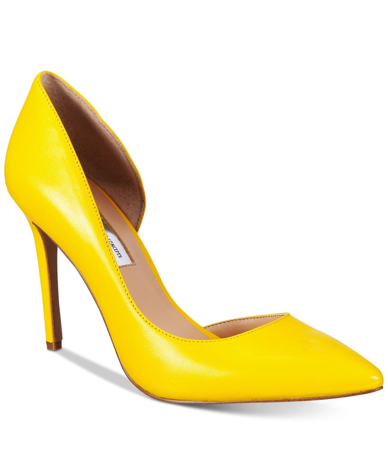 Lyst Inc international concepts Women's Kenjay D'orsay Pumps in Yellow