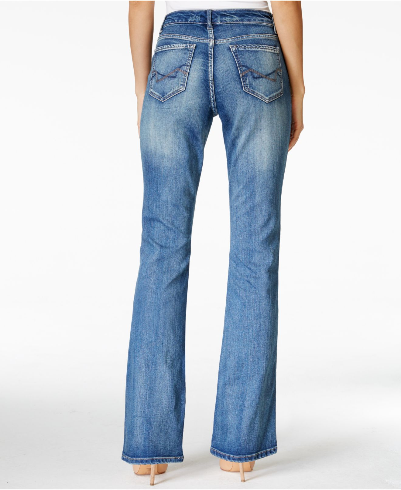Vintage america Boho Bootcut Jeans in Blue | Lyst
